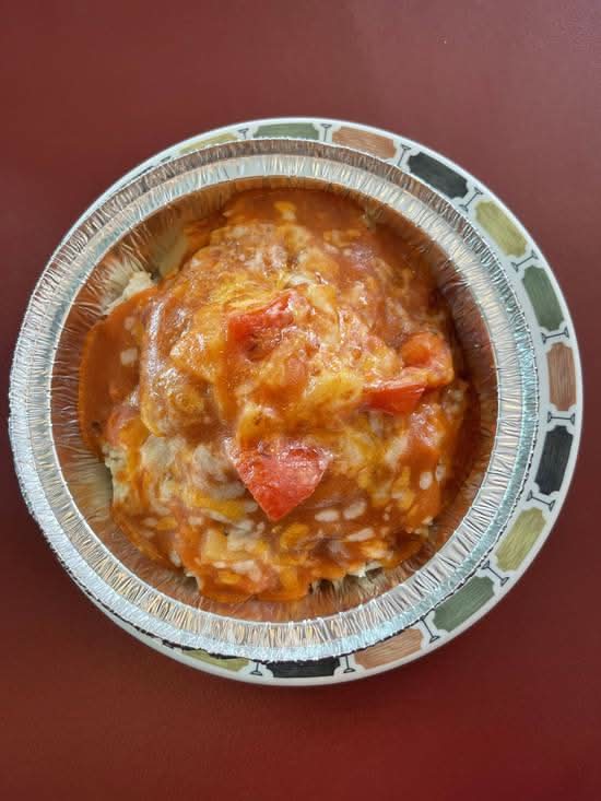 Cheese Baked Chicken Chopwith Fried Rice (BCC - 鮮茄芝士焗雞扒飯)